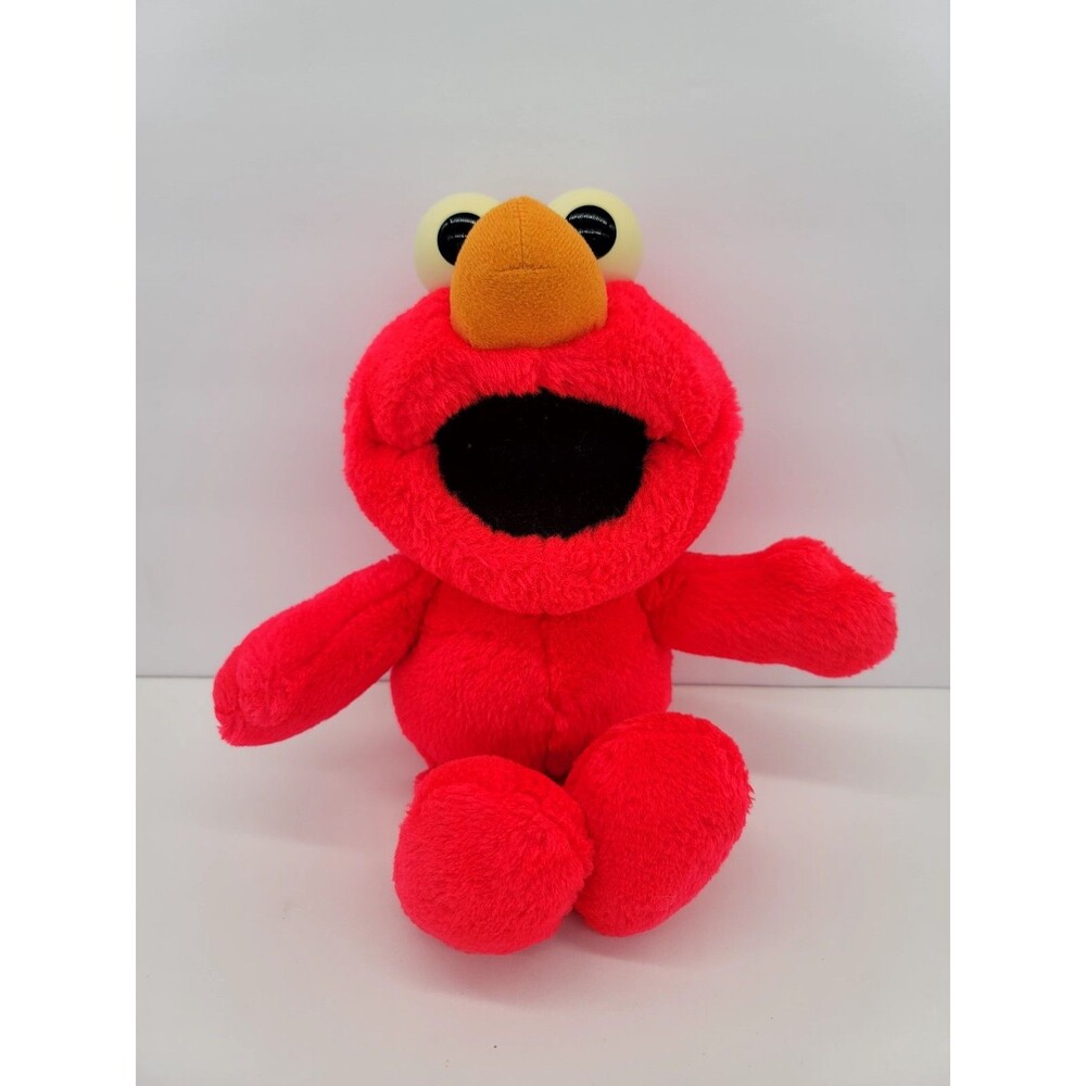 Vintage 1996 Tyco Tickle Me Elmo Plush 11” Sesame Street Doll Not Working